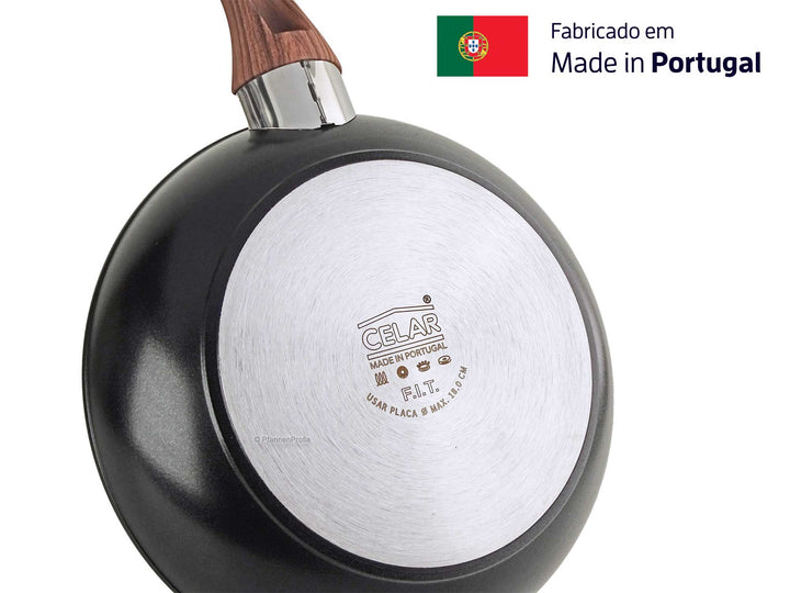 CELAR frying pan CLASSY WOOD 24 cm ceramic coated