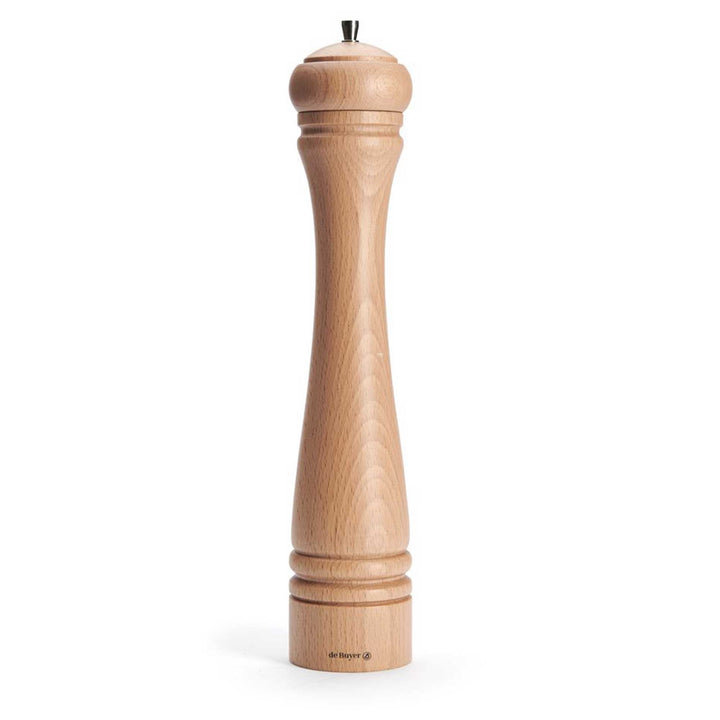 DE BUYER large salt mill JAVA wood light 40 cm