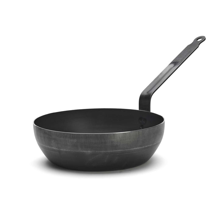 DE BUYER country pan 24 cm BLUE CARBON iron steel sauté pan