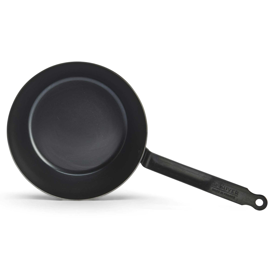 DE BUYER country pan 24 cm BLUE CARBON iron steel sauté pan