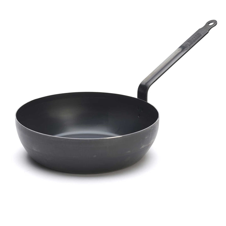 DE BUYER country pan 28 cm BLUE CARBON iron steel sauté pan