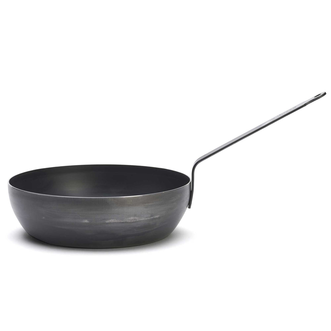 DE BUYER country pan 28 cm BLUE CARBON iron steel sauté pan