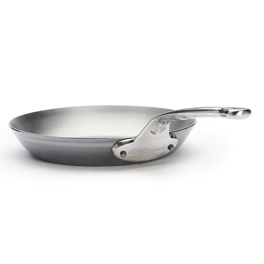 DE BUYER ofenfeste Eisenpfanne MINERAL B PRO 24 cm Karbonstahl mit Edelstahlgriff