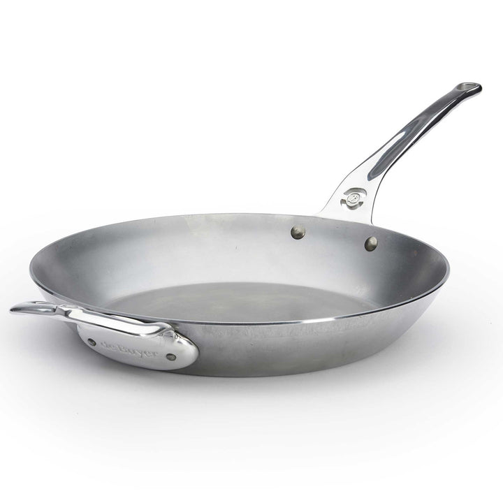 DE BUYER ofenfeste Eisenpfanne MINERAL B PRO 32 cm Karbonstahl mit Edelstahlgriff