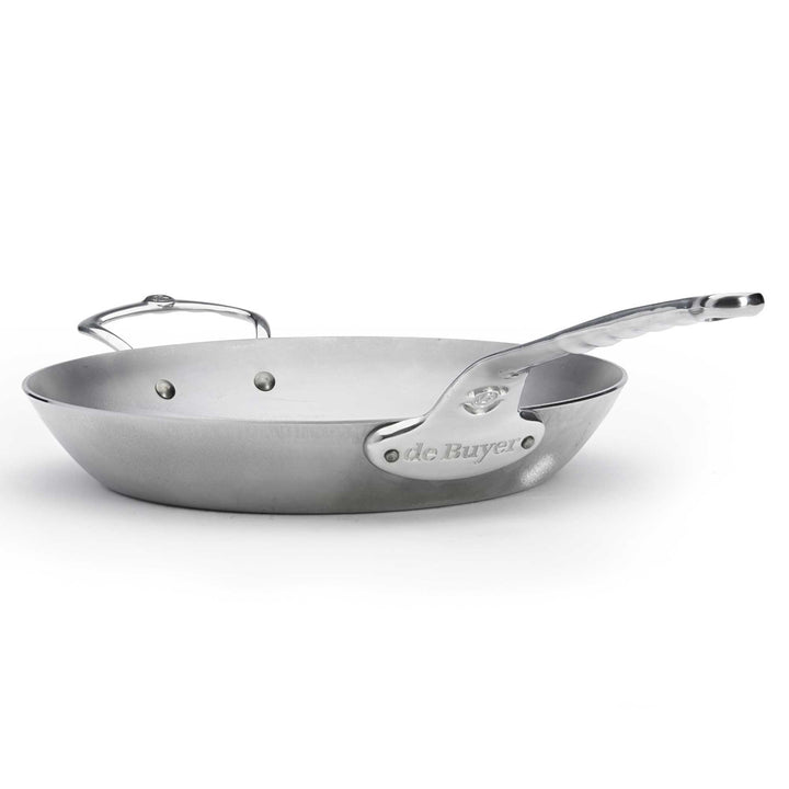 DE BUYER ofenfeste Eisenpfanne MINERAL B PRO 32 cm Karbonstahl mit Edelstahlgriff