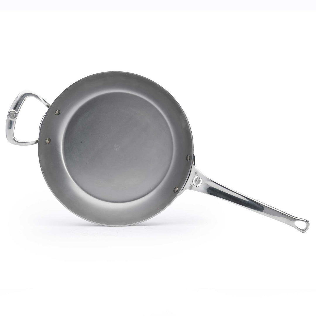 DE BUYER ofenfeste Eisenpfanne MINERAL B PRO 32 cm Karbonstahl mit Edelstahlgriff