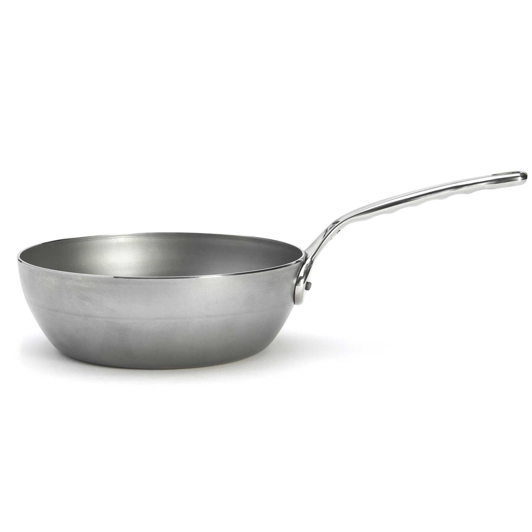 DE BUYER Bauernpfanne MINERAL B PRO 24 cm Karbonstahl Pfanne hoch ofenfest
