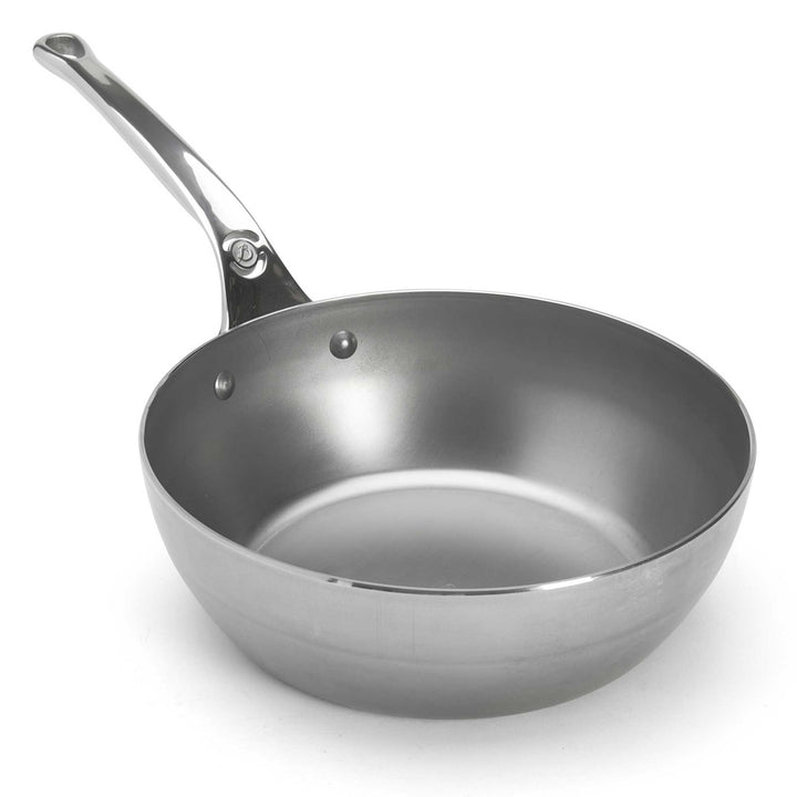 DE BUYER Bauernpfanne MINERAL B PRO 24 cm Karbonstahl Pfanne hoch ofenfest