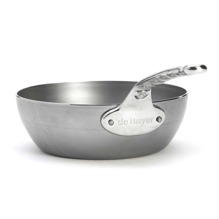 DE BUYER Bauernpfanne MINERAL B PRO 24 cm Karbonstahl Pfanne hoch ofenfest