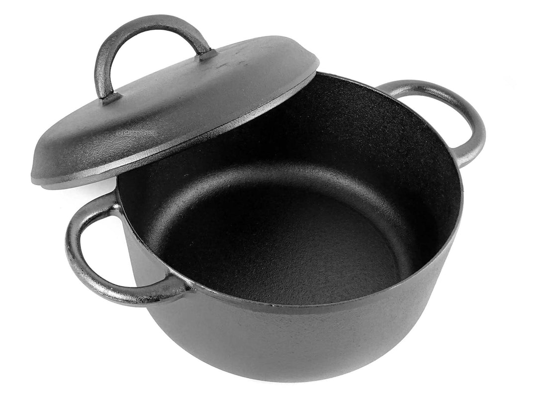 RONNEBY BRUK Gusseisen Topf 4 Liter MAESTRO 24 cm, schon eingebrannt