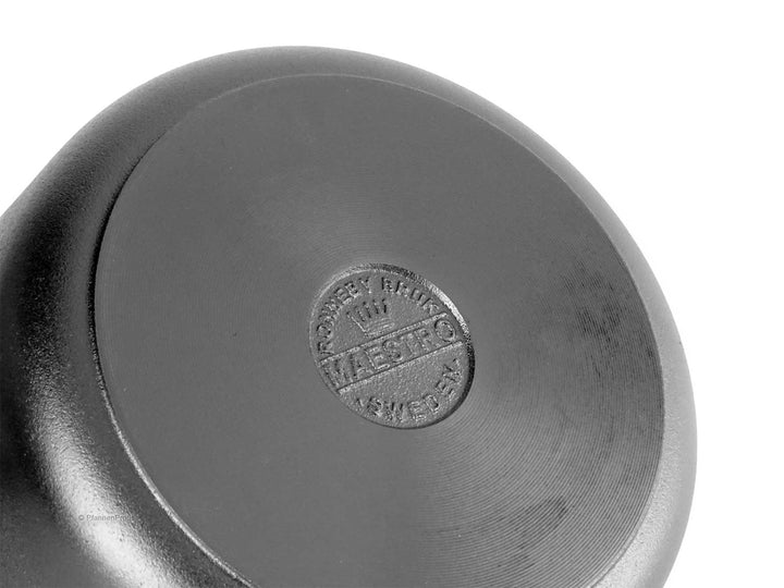 RONNEBY BRUK Gusseisen Bratentopf 3 Liter MAESTRO 24 cm, schon eingebrannt