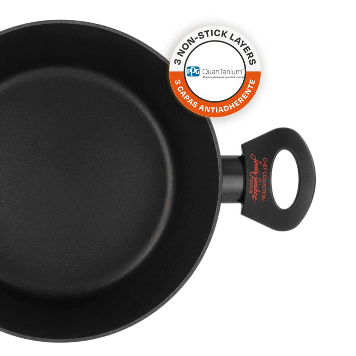VITRINOR enameled steel casserole non-stick CHEF COLLECTION 24 cm 4.4L