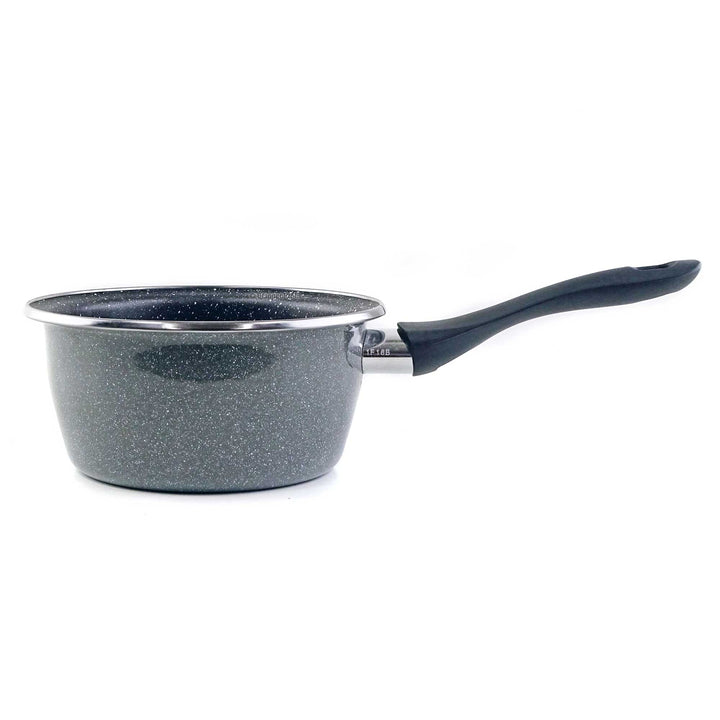 VITRINOR Stiel-Kasserolle K2 16 cm Stahl Emaille Antihaft 1,4L