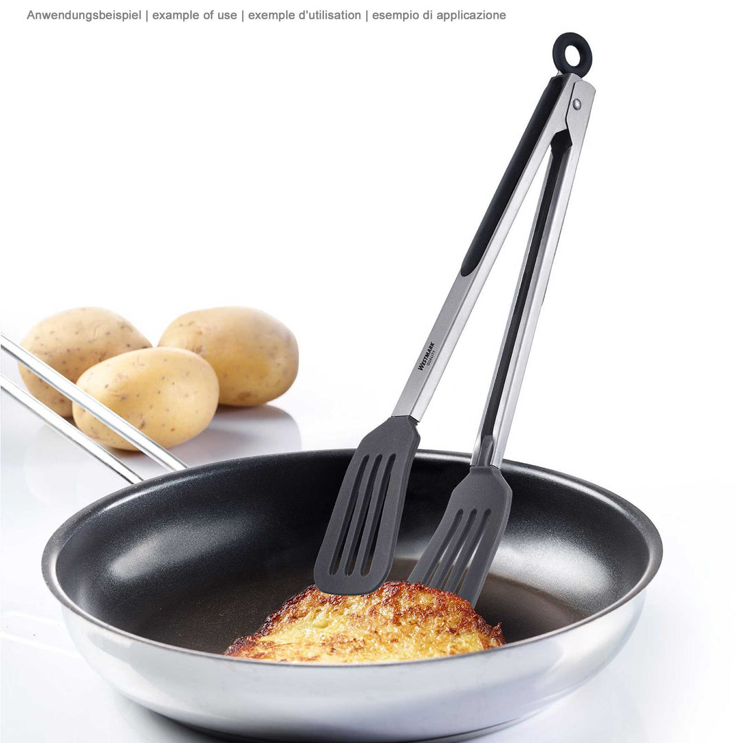 WESTMARK Servierzange COMFORT Edelstahl mit Silikon-Laffe