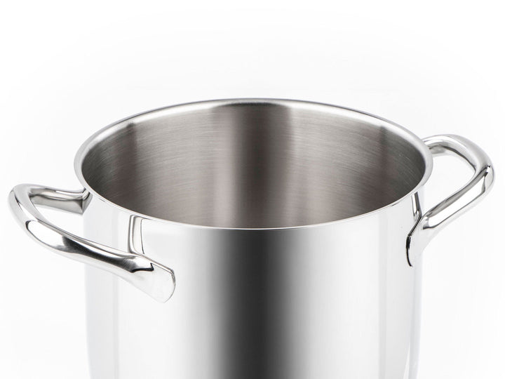 BARAZZONI Gemüsetopf CHEF LINE Edelstahl 28 cm mit Deckel 13,5 L