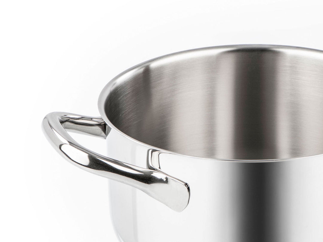 BARAZZONI Kochtopf CHEF LINE Edelstahl 20 cm mit Deckel 3,1 L