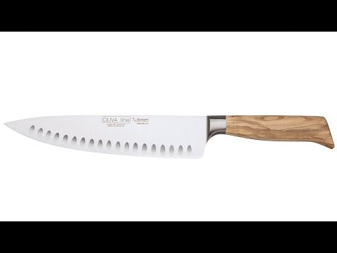 BURGVOGEL Solingen Filiermesser OLIVA LINE 15 cm geschmiedet Holzgriff