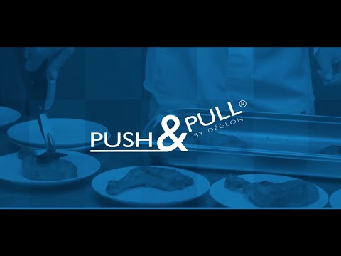 DÉGLON Servierheber PUSH-&-PULL mit Abstreifer