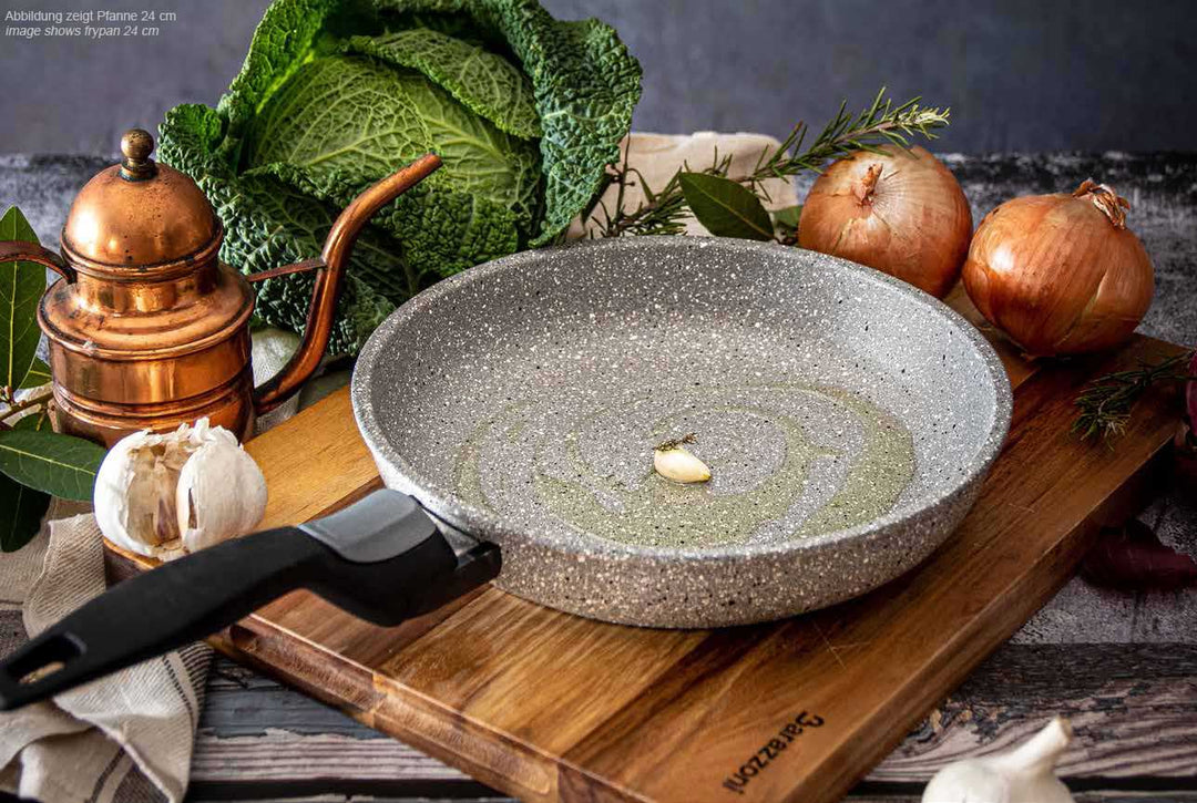 BARAZZONI Bratpfanne INDUCTION FACILE PLUS 28 cm mit abnehmbarem Griff